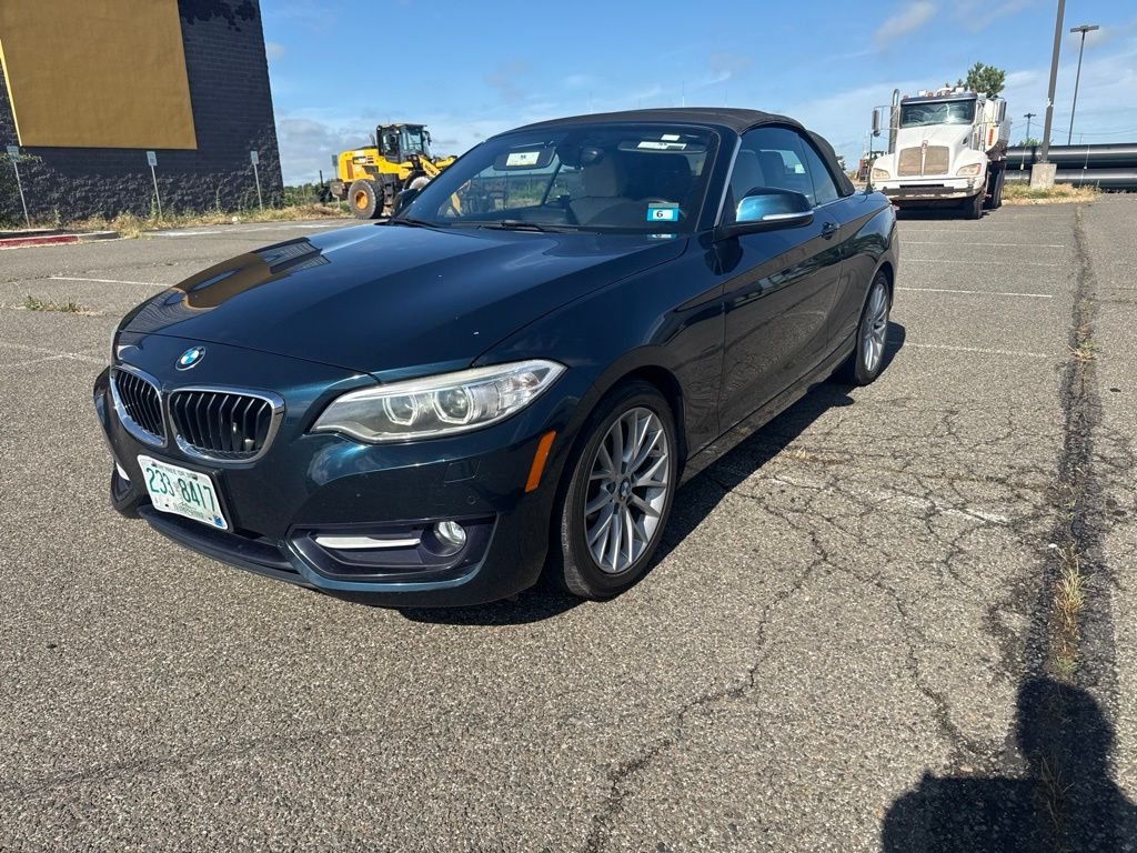 Used 2016 Blue BMW 228i xDrive image 1