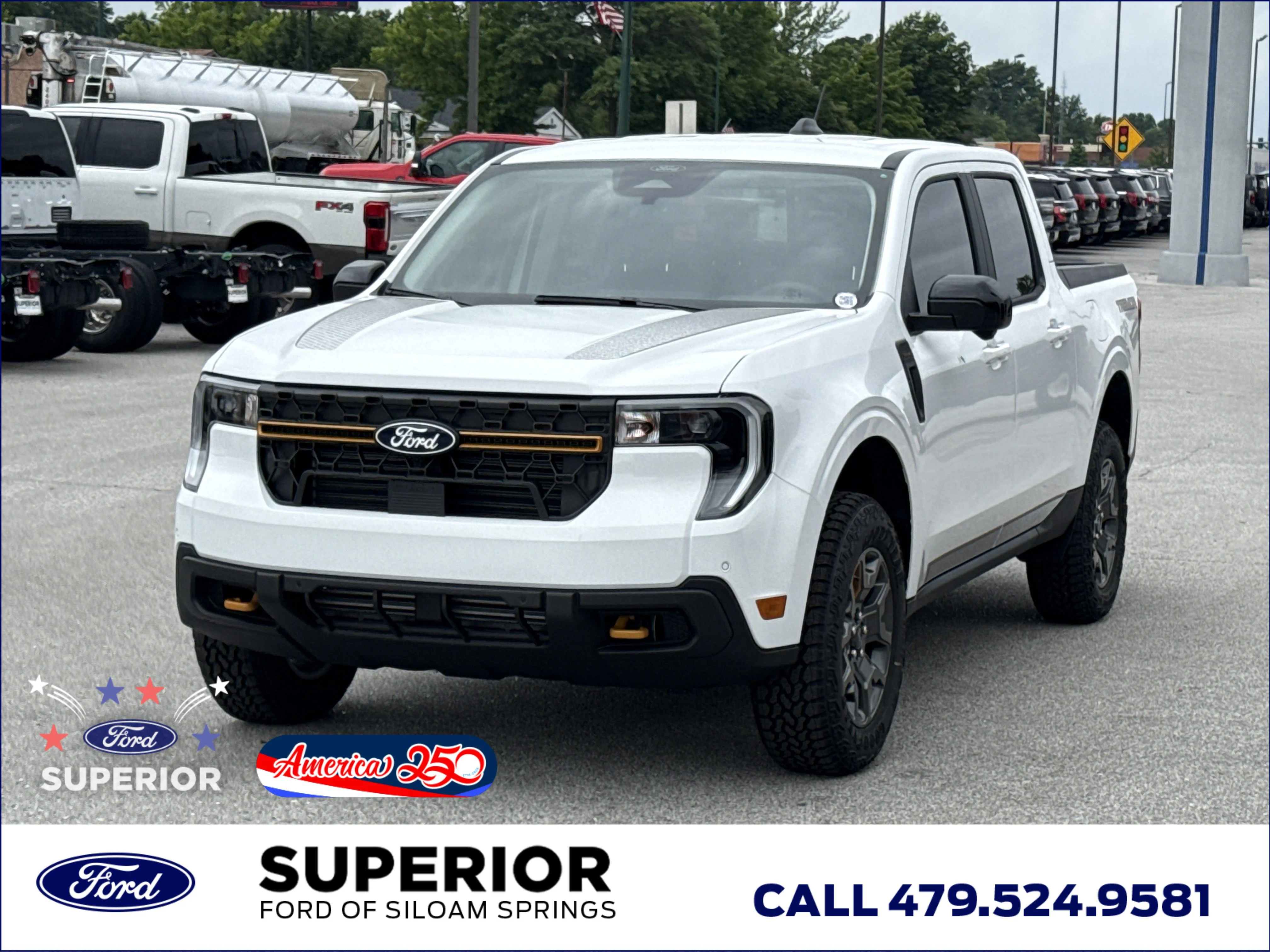 New 2026 Oxford White Ford Tremor AWD image 14
