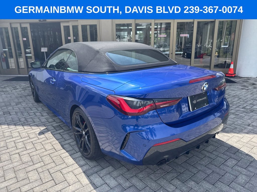 Used 2021 Blue Metallic BMW 430i image 4