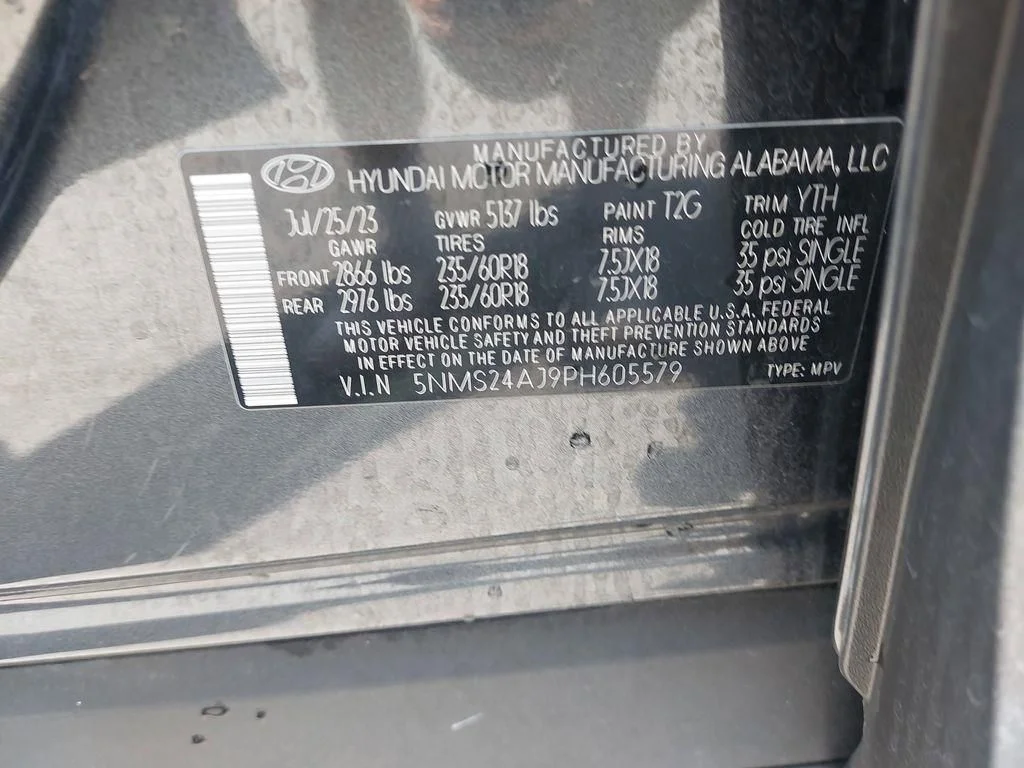 Used 2023 Gray Hyundai SEL image 33