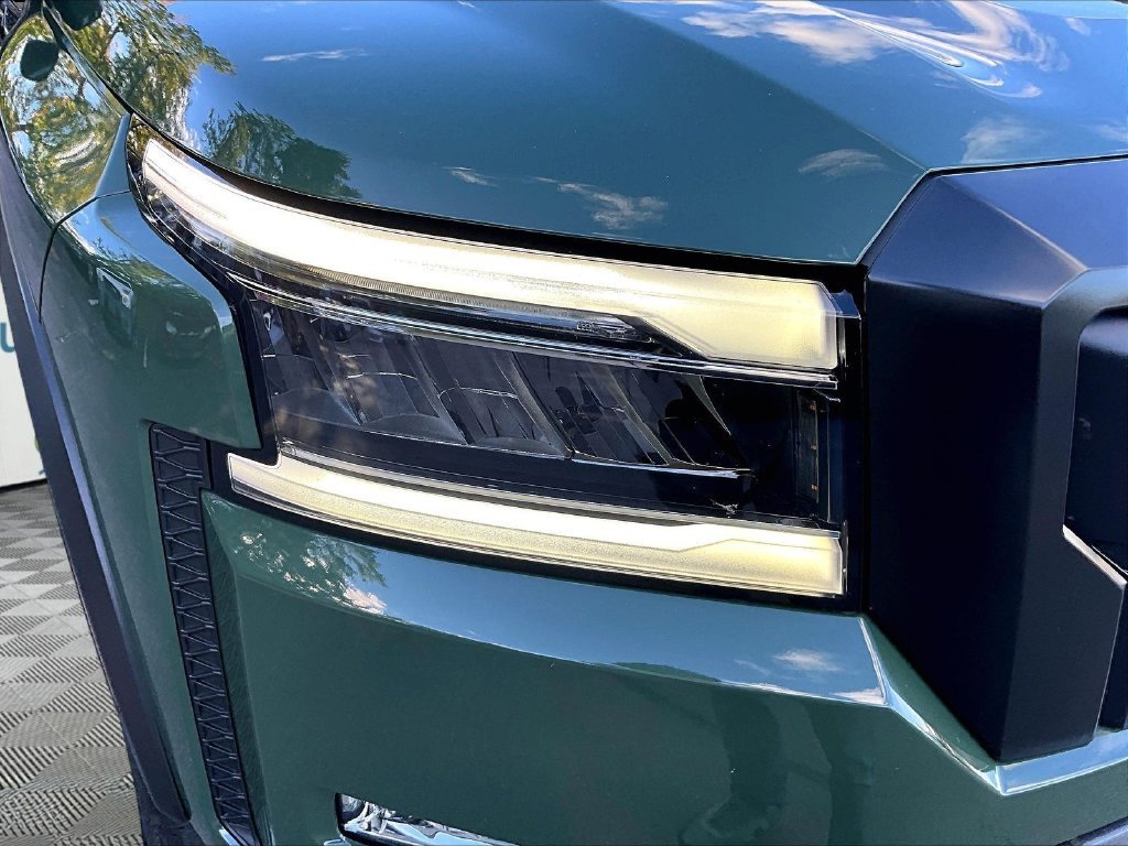 Used 2024 Tactical Green Metallic Nissan PRO-4X image 34