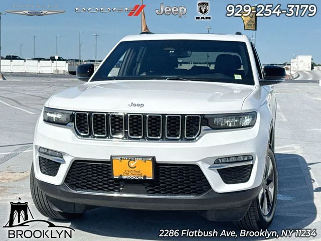 Certified Used 2024 White Jeep 4xe image 1