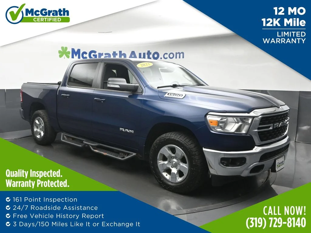 Certified Used 2022 Blue Ram Big Horn/Lone Star image 1