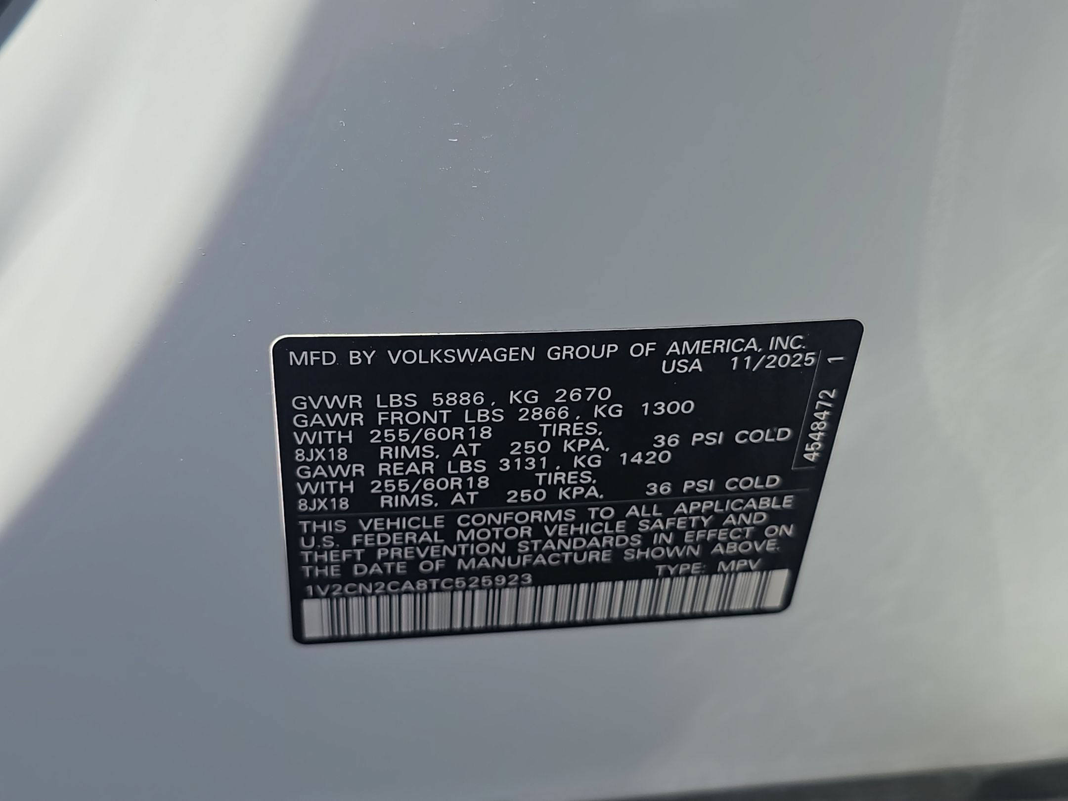 Used 2026 White Volkswagen 2.0T Peak Edition image 31