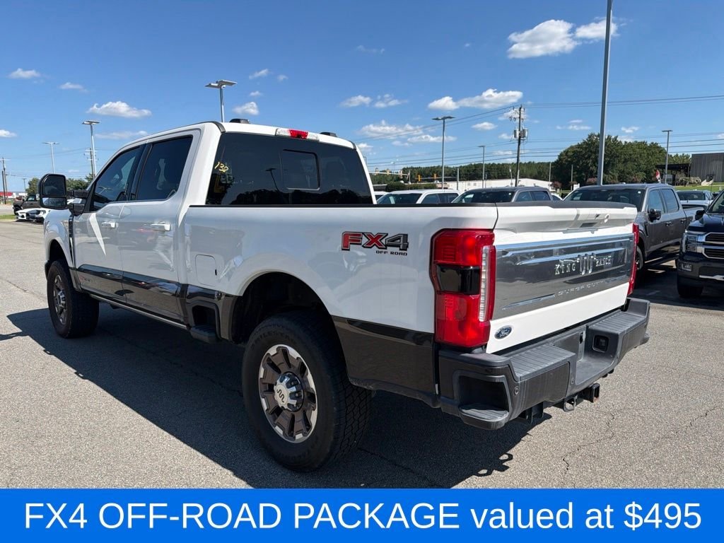 Certified Used 2024 Star White Ford King Ranch image 7