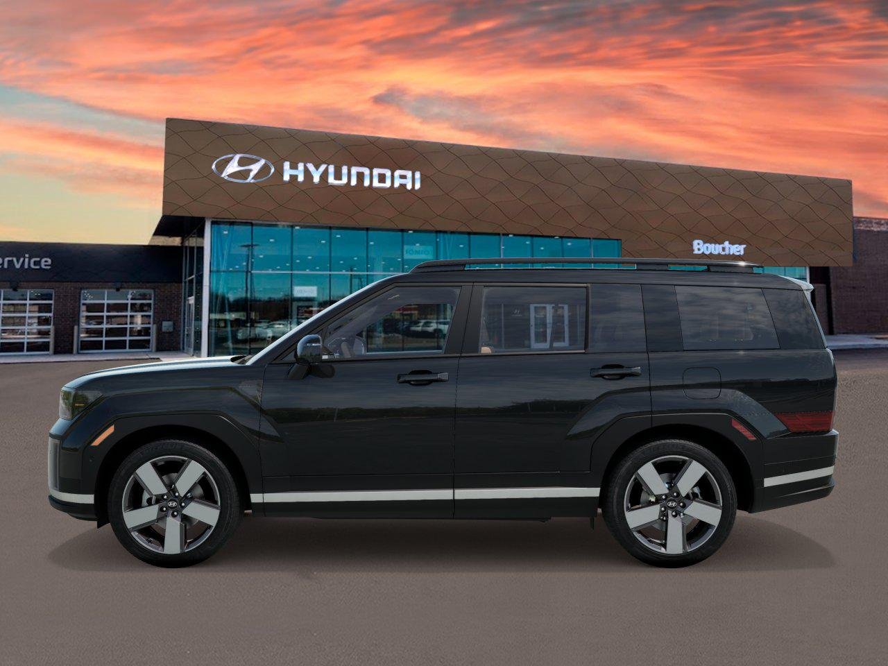 New 2027 Phantom Black Hyundai Limited AWD image 3