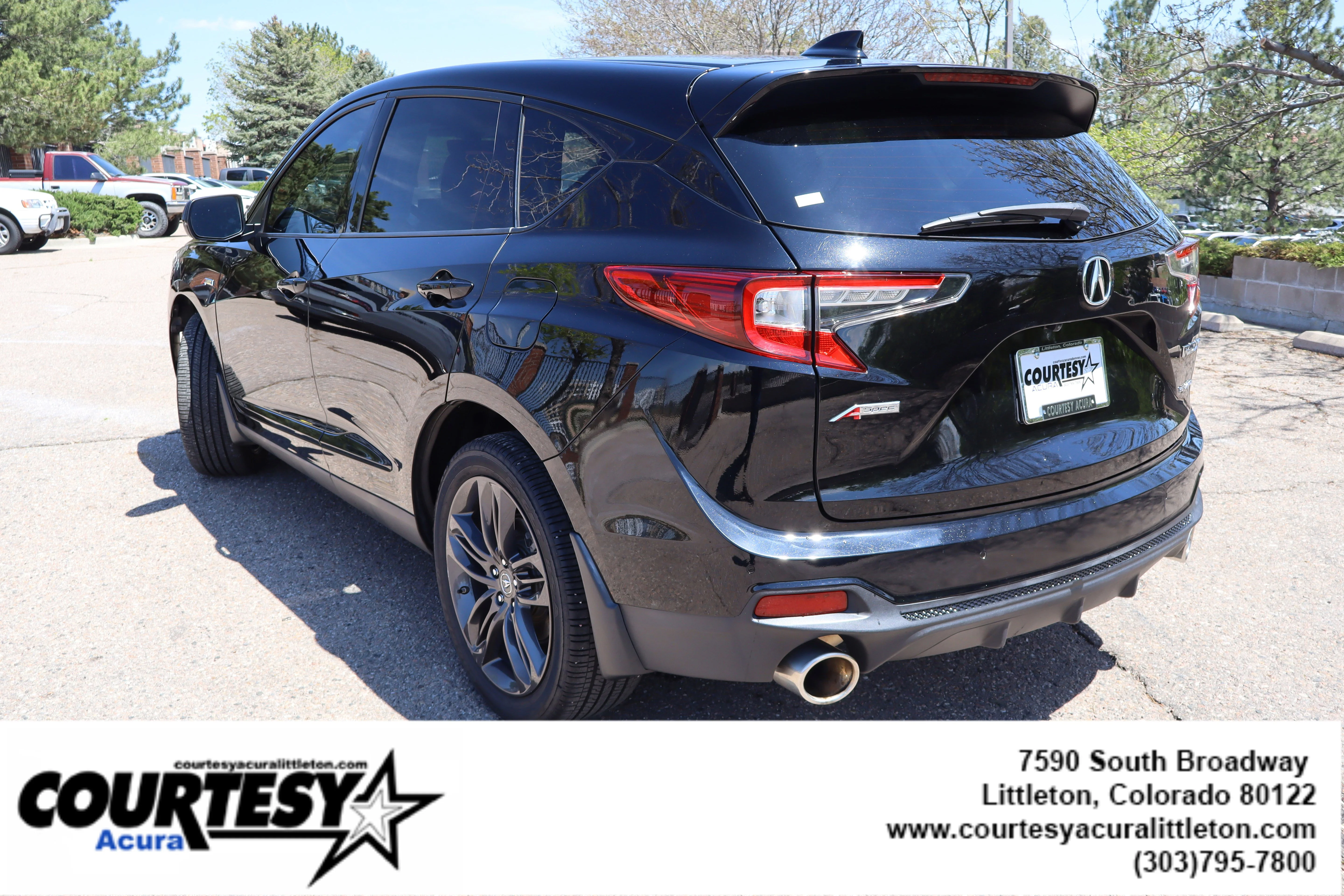 Used 2021 Majestic Black Pearl Acura SH-AWD A-Spec image 40