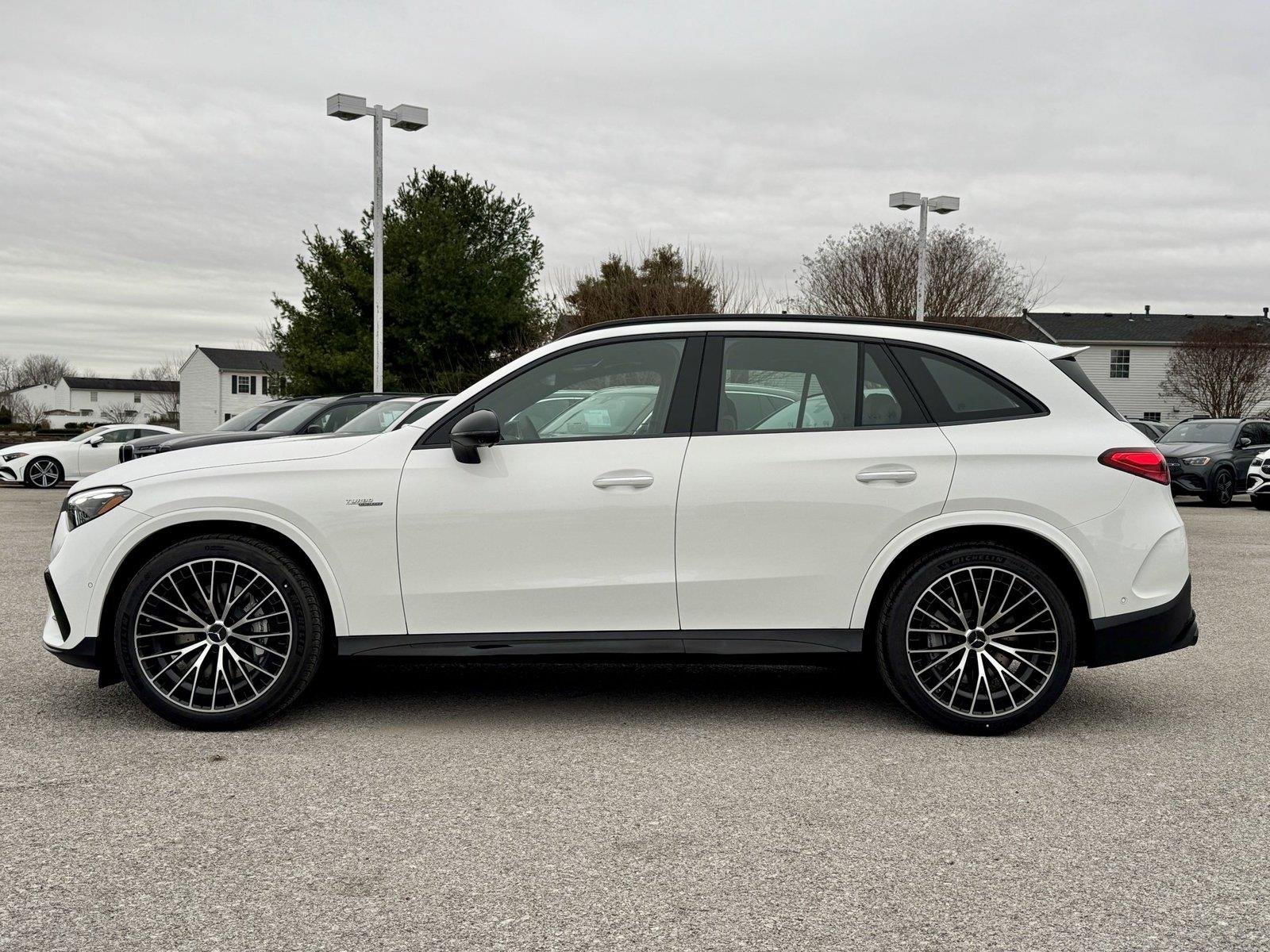 New 2026 Polar White Mercedes-Benz AMG® GLC 43 4MATIC® SUV image 3