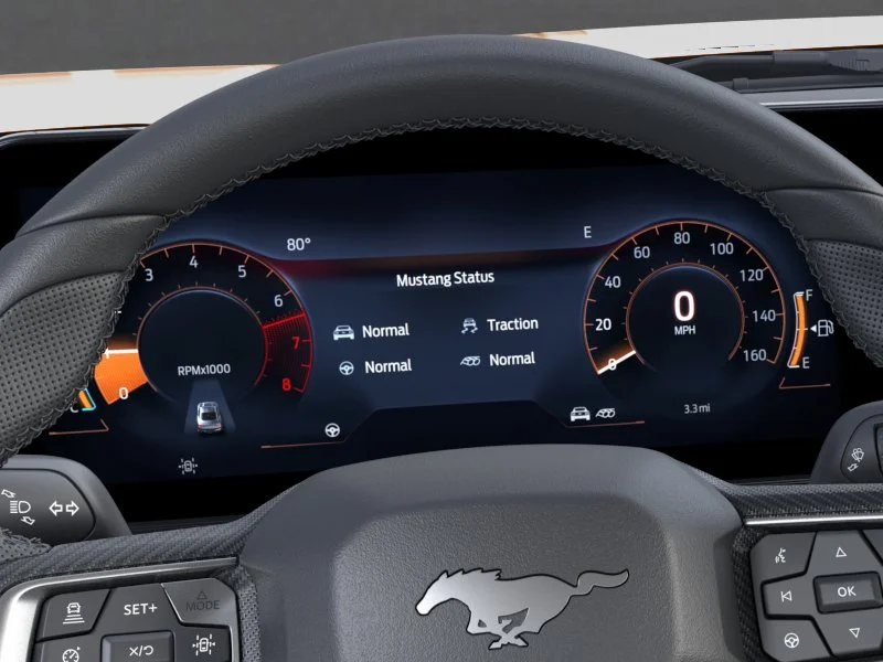 New 2026 Orange Fury Metallic Tri-coat Ford GT Premium Convertible image 13