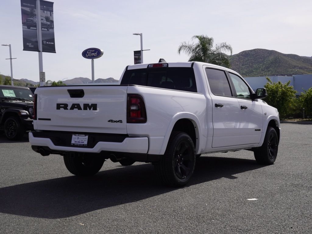 New 2026 Bright White Clear-Coat Exterior Paint RAM Big Horn/Lone Star image 3