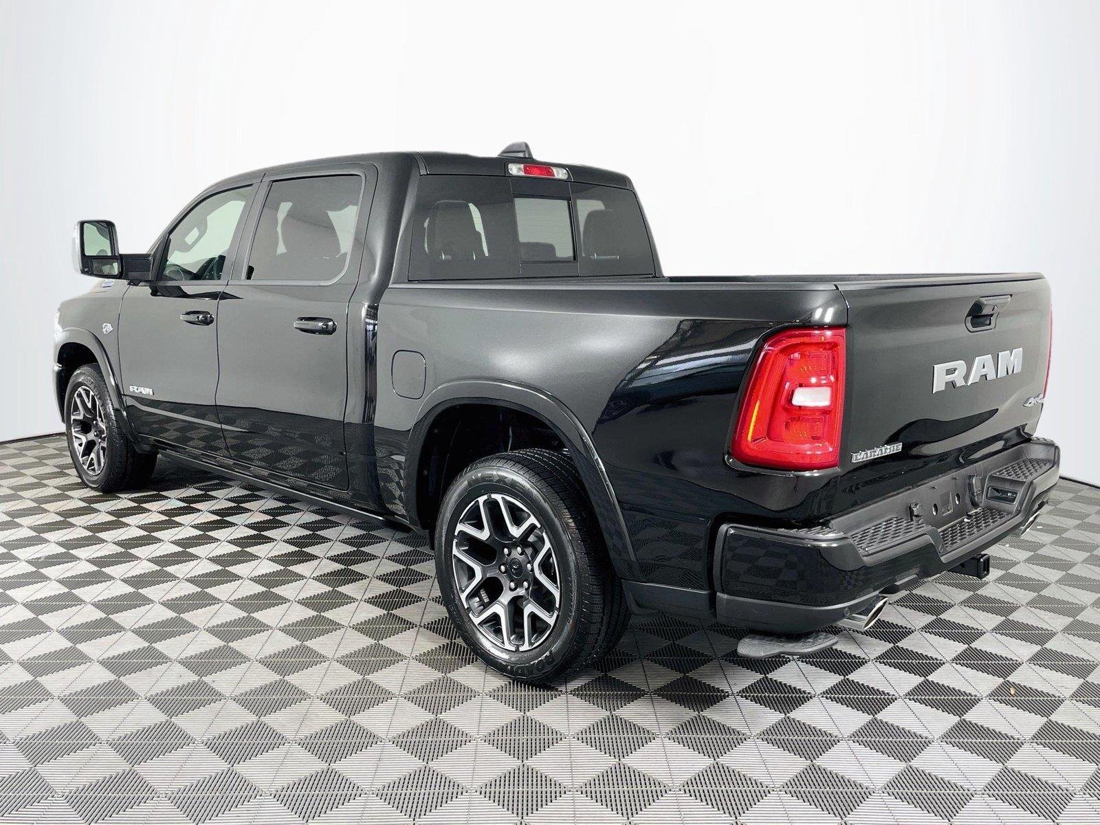 Used 2026 Diamond Black Crystal Pearlcoat Ram Laramie image 6