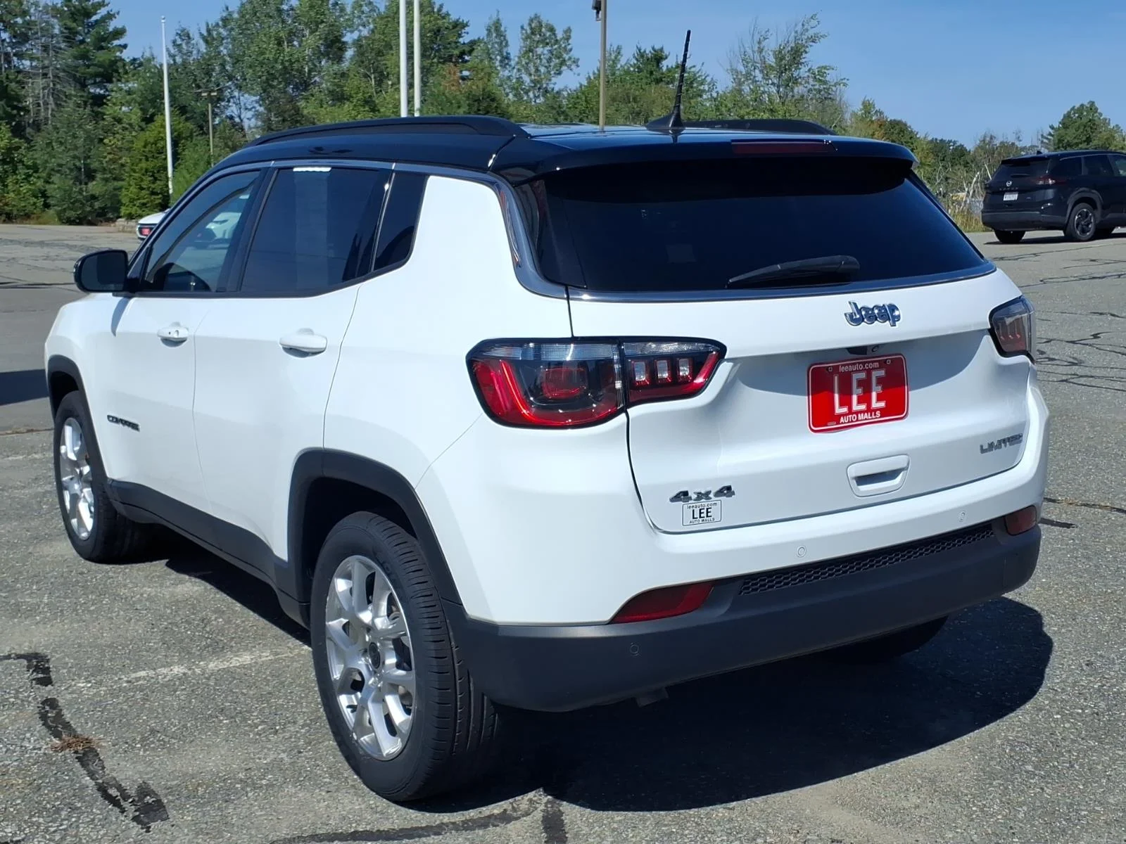 Used 2025 Bright White Clearcoat Jeep Limited image 6