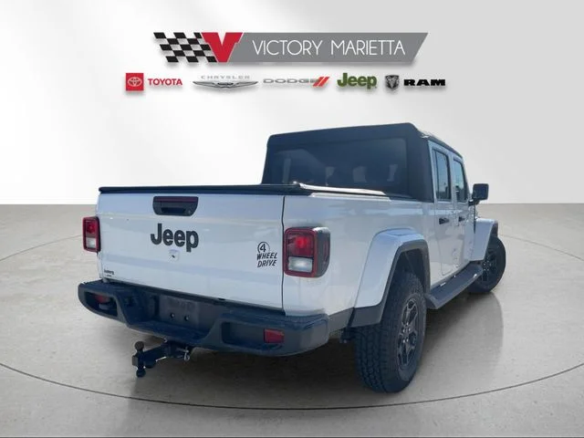 Used 2021 Bright White Clearcoat Jeep Willys image 5