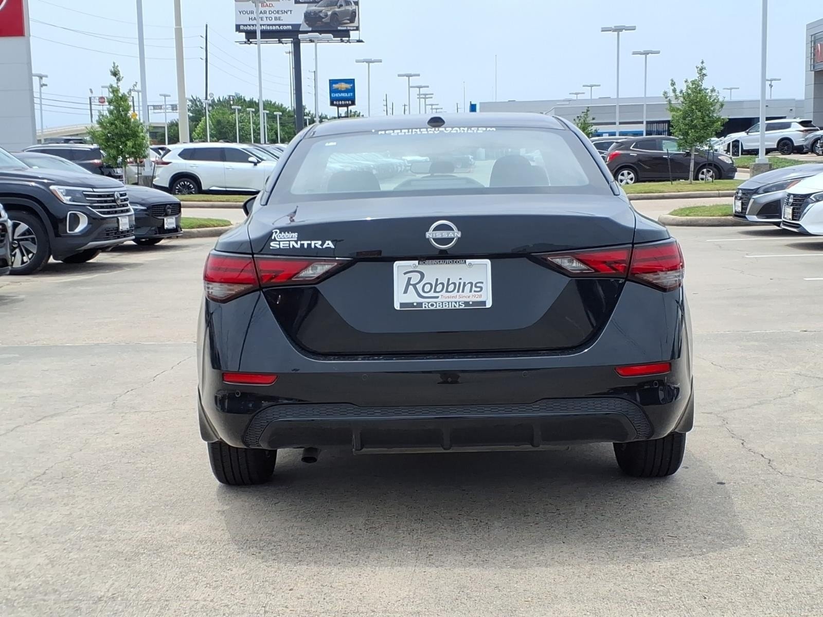 2025 Nissan Sentra SV Black at Robbins Nissan