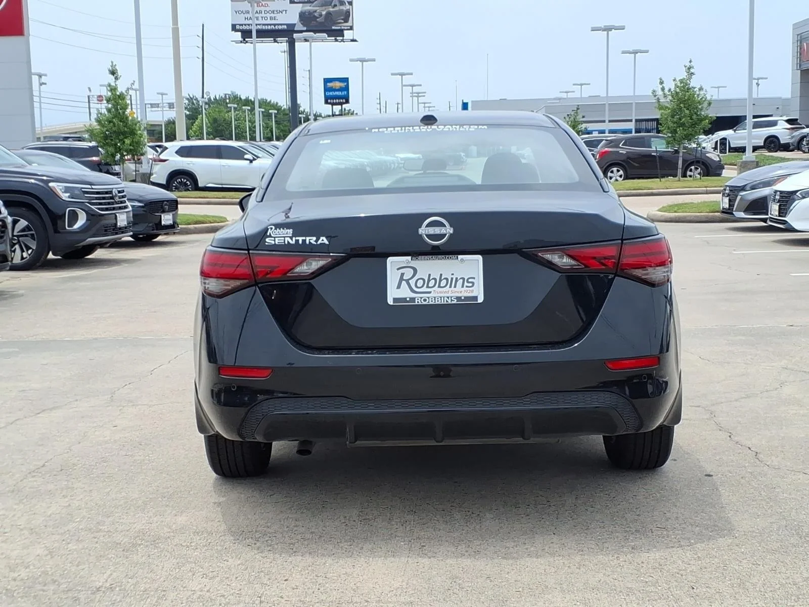 2025 Nissan Sentra SV Black at Robbins Nissan