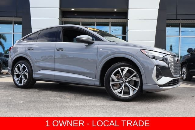 Used 2023 Audi Q4 Sportback e-tron Prestige with VIN WA142BFZ3PP001216 for sale in Palm Harbor, FL