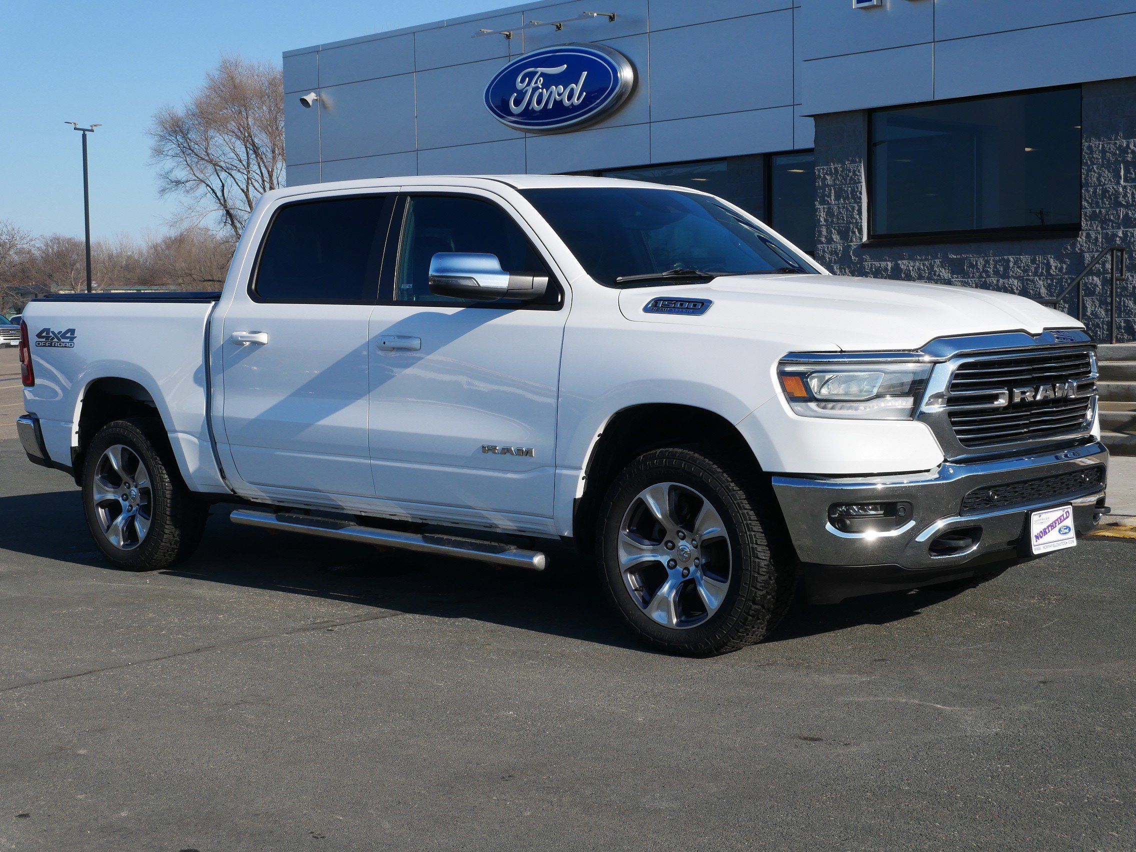 Used 2024 RAM Ram 1500 Pickup Laramie with VIN 1C6SRFJTXRN141000 for sale in Northfield, Minnesota