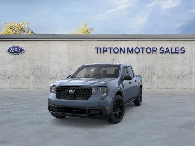 New 2025 Azure Gray Metallic Tri-Coat Ford XLT image 2
