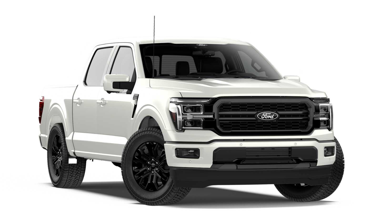 New 2026 White Ford 4X4 CREW LARIAT image 4