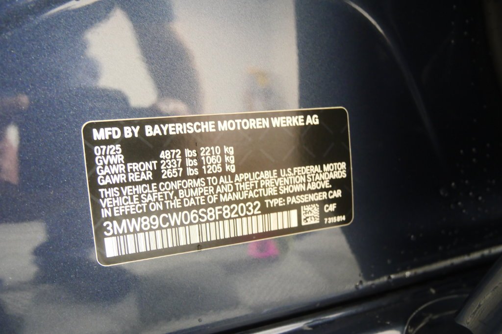 Certified Used 2025 Arctic Race Blue metallic BMW 330i xDrive image 28