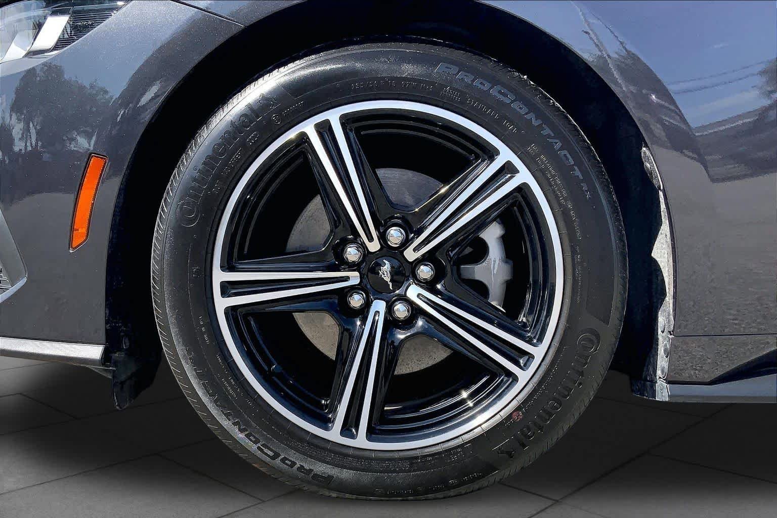 Used 2024 Dark Matter Gray Ford EcoBoost Premium image 10
