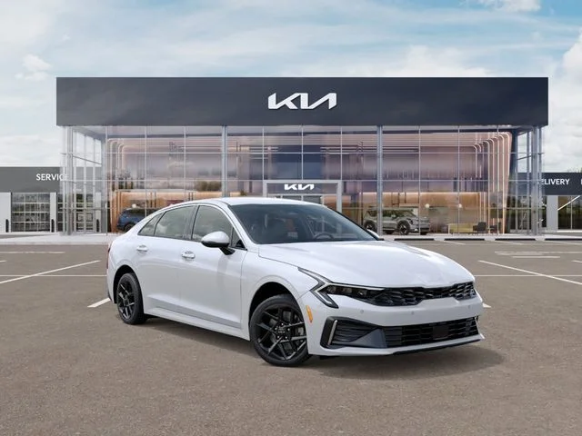 New 2026 Snow White Pearl Kia LXS FWD image 8