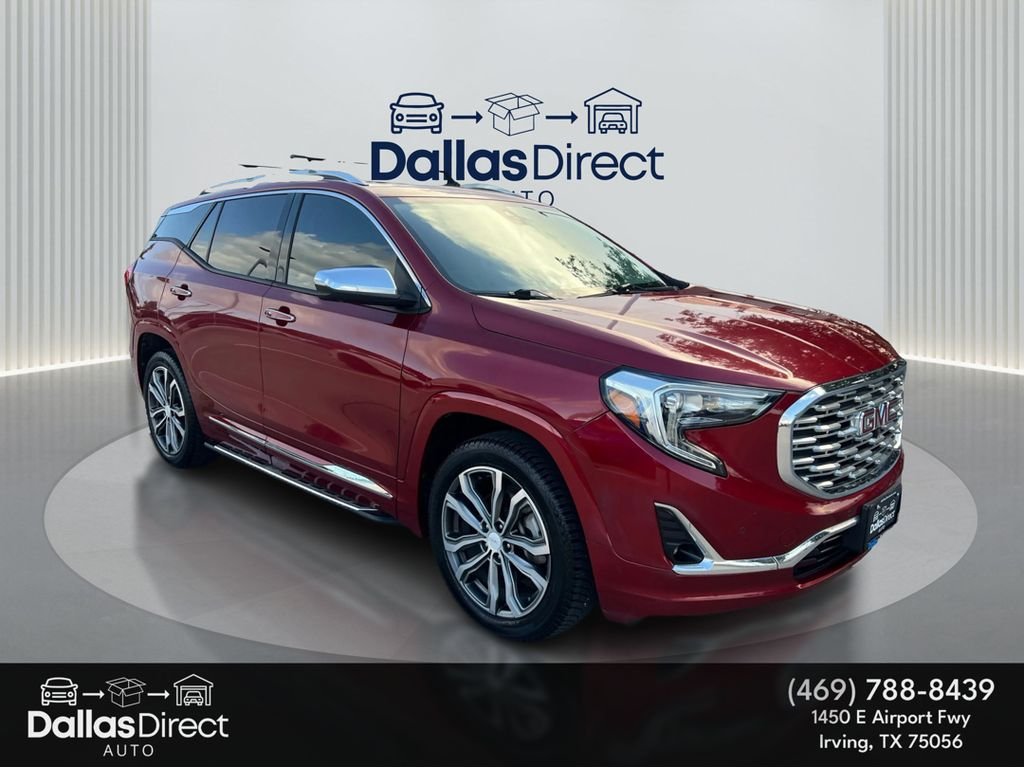 Used 2019 Red Quartz Tintcoat GMC Denali image 2