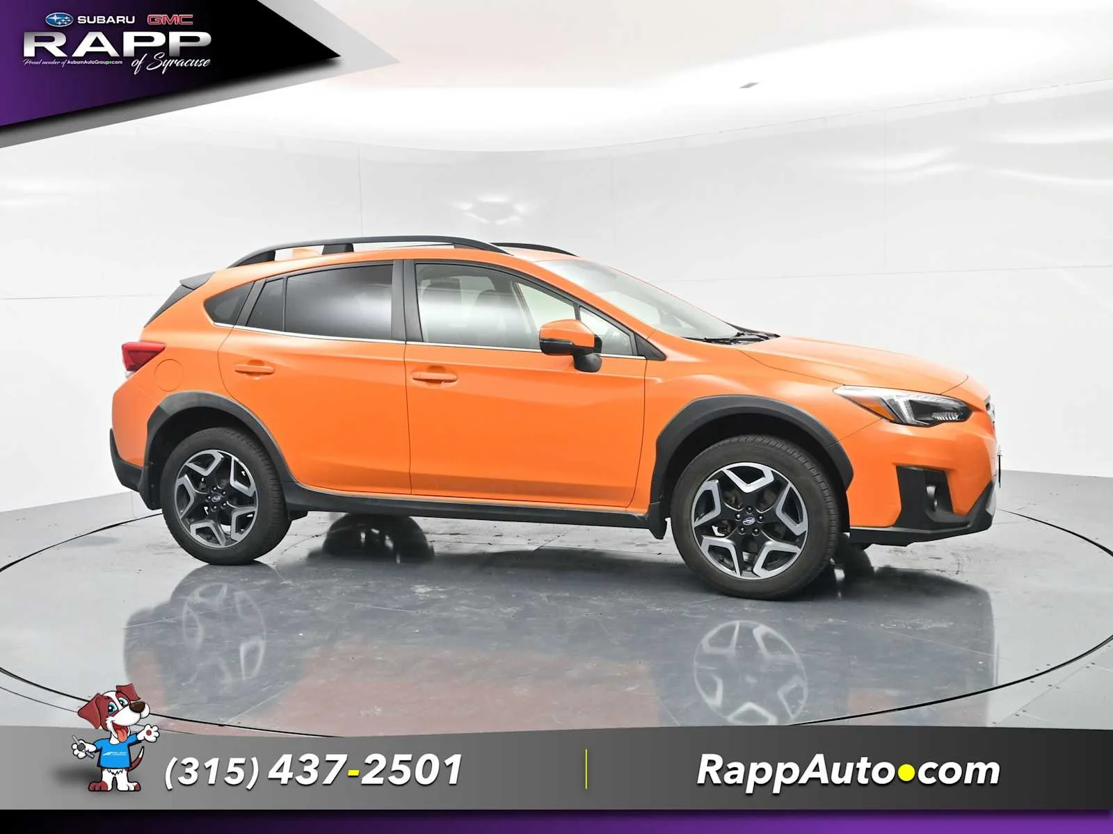 Used 2019 Sunshine Orange Subaru Limited image 4