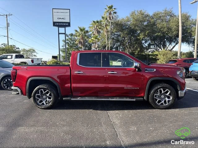 Certified Used 2024 Volcanic Red Tintcoat GMC SLT image 3