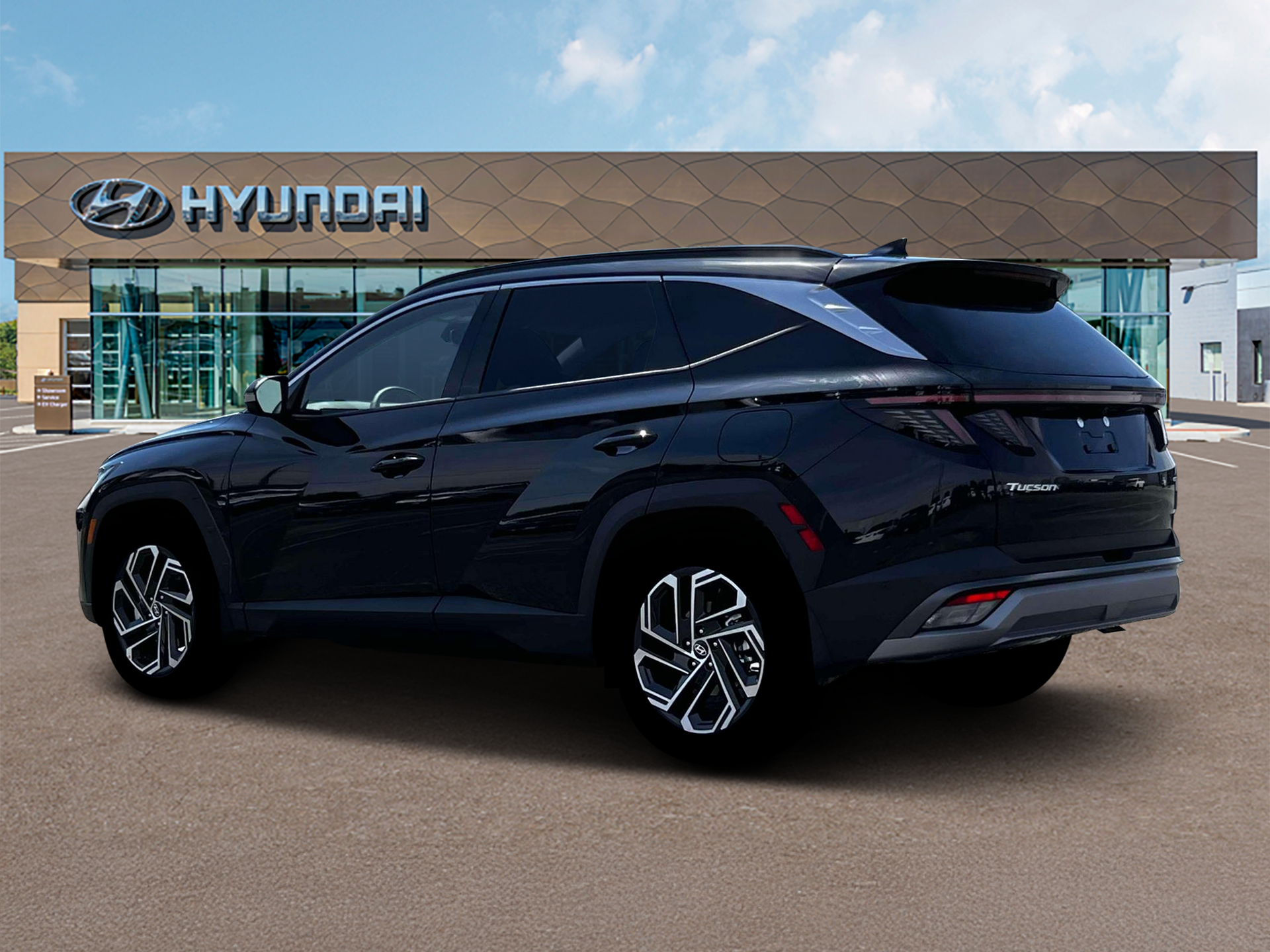 New 2026 Phantom Black Hyundai Limited AWD image 4