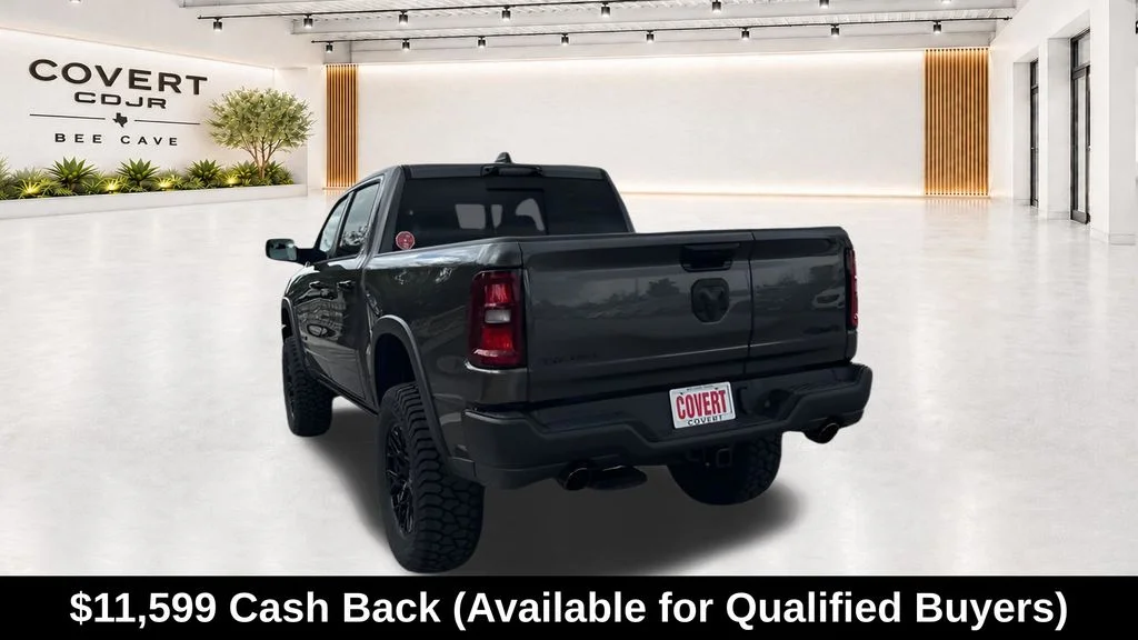 New 2026 Granite Crystal Metallic Clear-Coat Exterior Paint RAM Rebel image 8