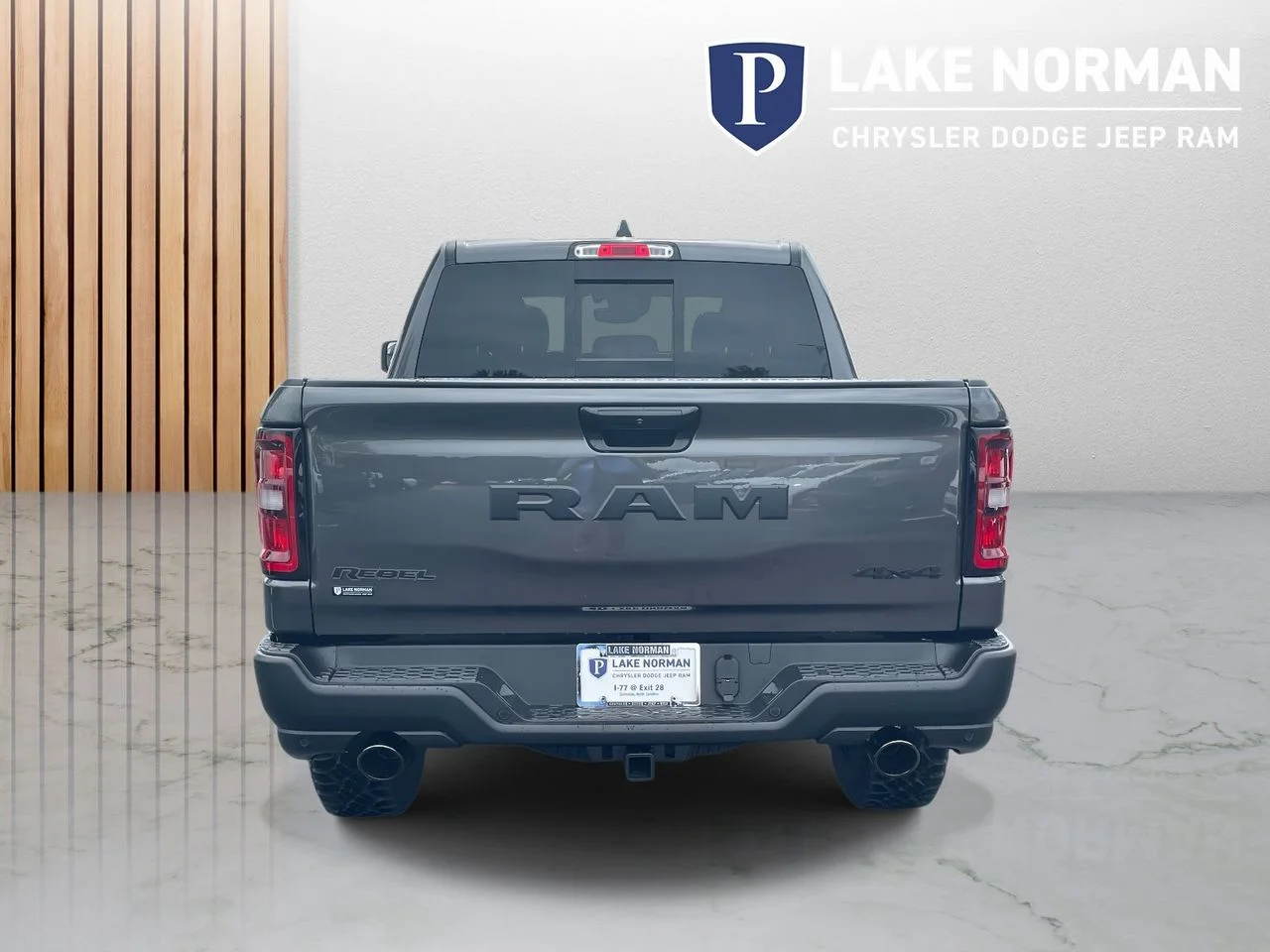 New 2026 Granite Crystal Metallic Clear-Coat Exterior Paint RAM Rebel image 8