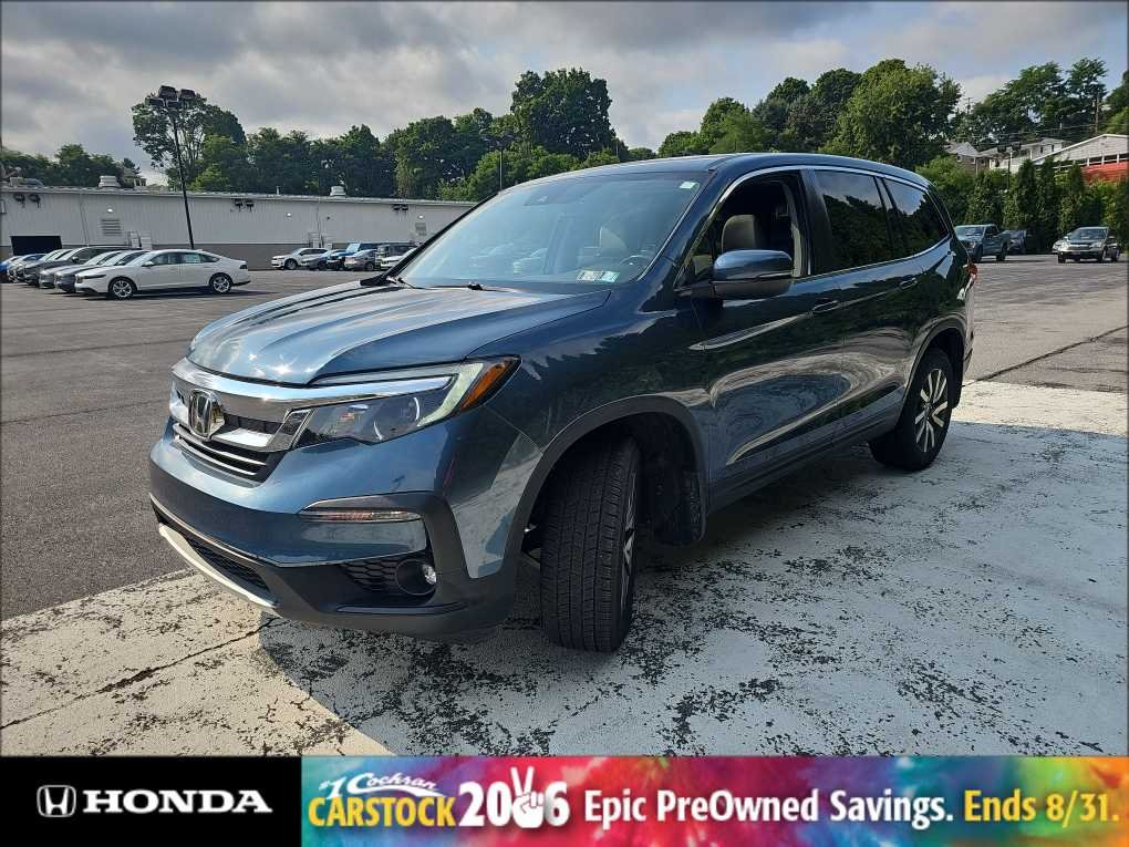 Used 2022 Steel Sapphire Metallic Honda EX-L image 3