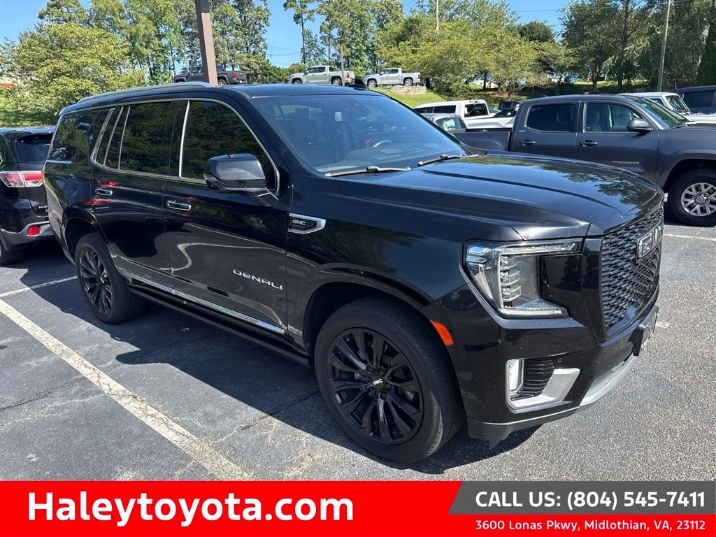 Used 2022 Black GMC Denali image 1