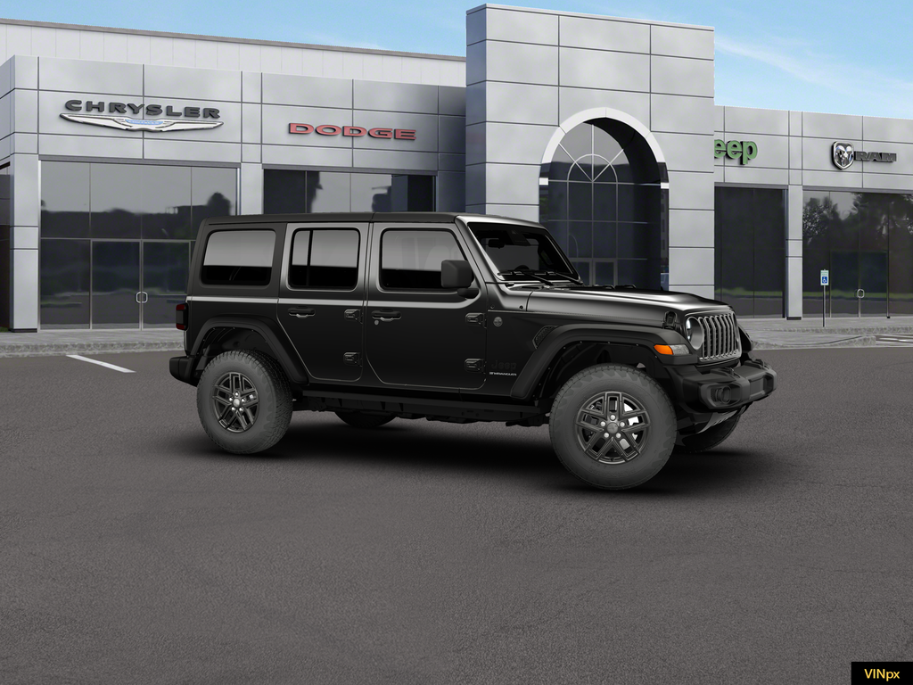 New 2026 Black Clear-Coat Exterior Paint Jeep Sport S image 8