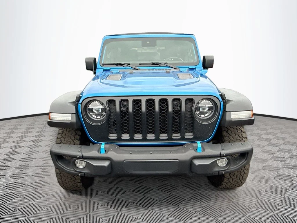 Used 2022 Blue Jeep Unlimited Rubicon 4xe image 2