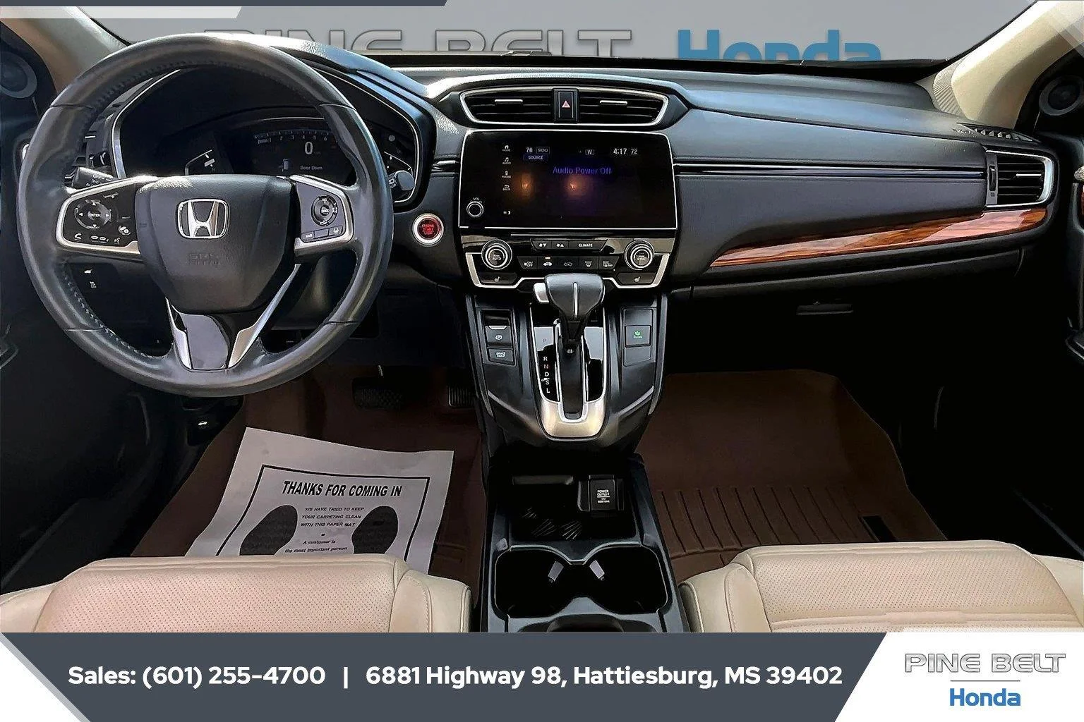 Used 2019 Platinum White Pearl Honda EX-L image 13