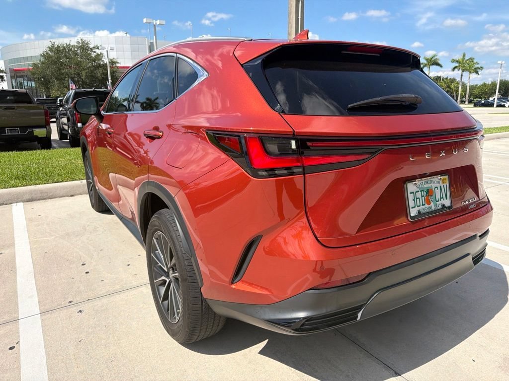 Certified Used 2023 Cadmium Orange Lexus NX 350 Premium image 9