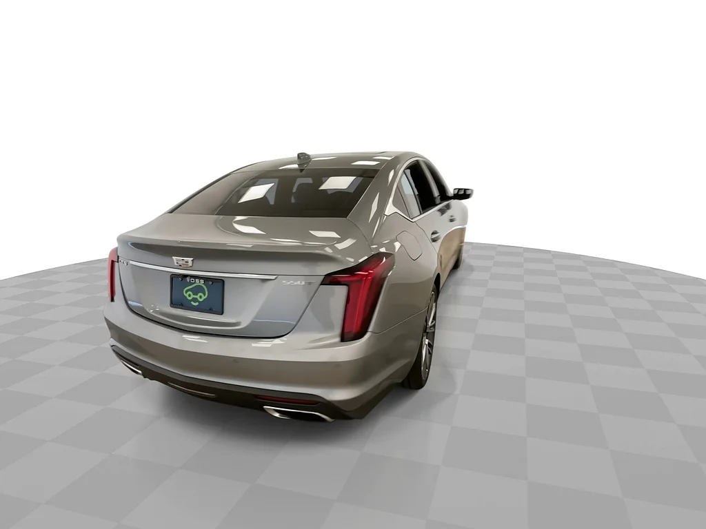 Used 2023 Argent Silver Metallic Cadillac Premium Luxury image 9