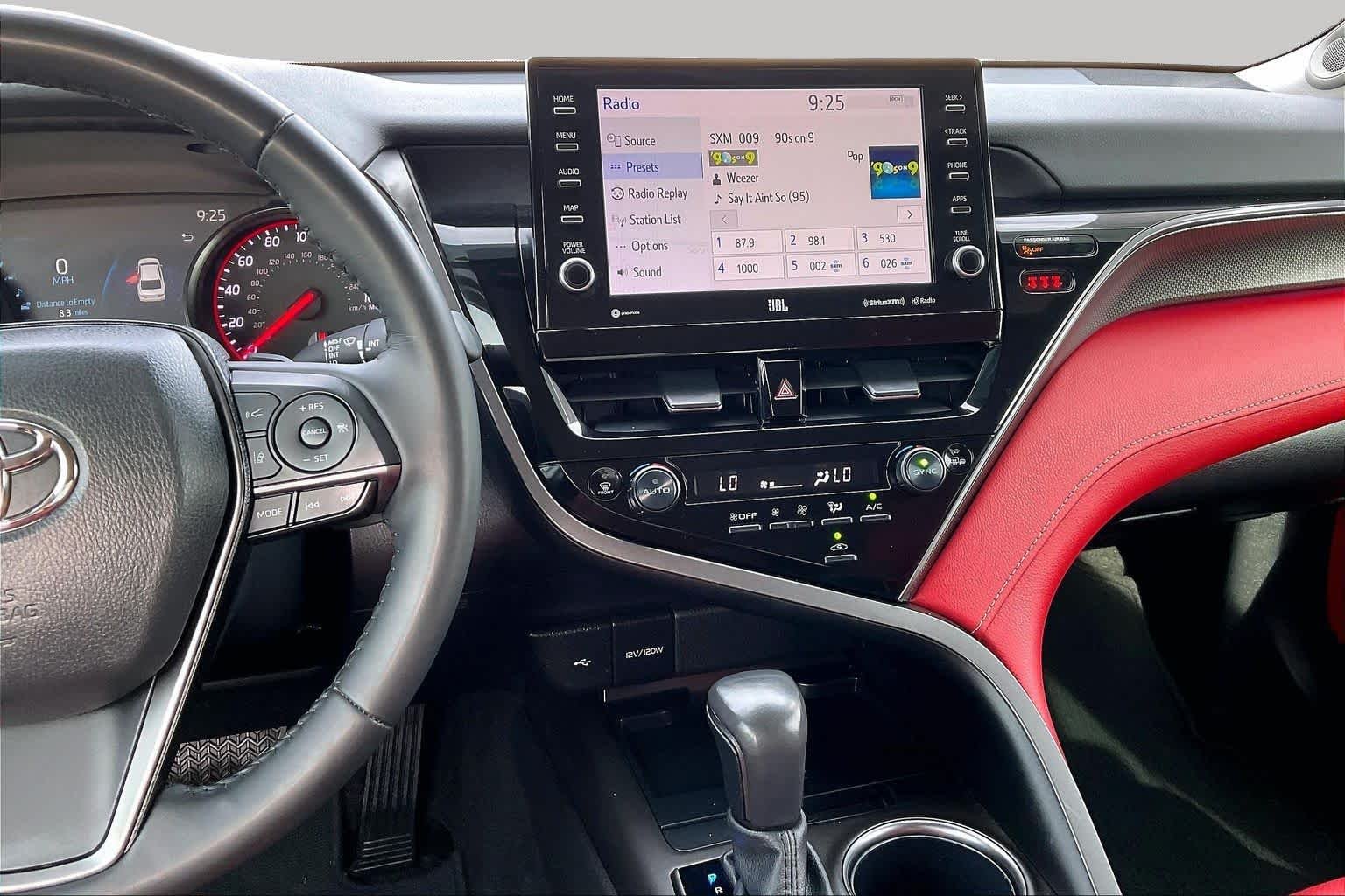 Used 2024 Wind Chill Pearl/Midnight Black Metallic Toyota XSE V6 image 6