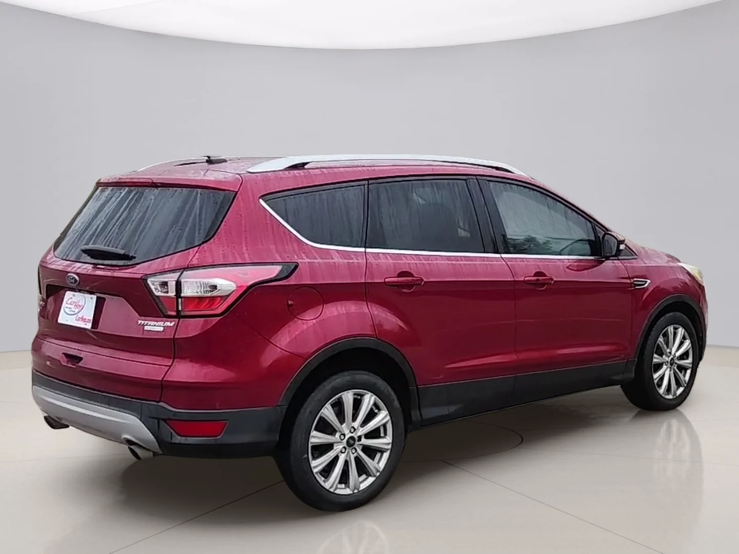 Used 2017 Red Ford TITANIUM image 5