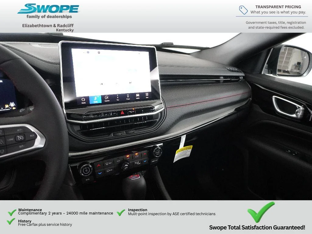 New 2026 Bright White Clear-Coat Exterior Paint Jeep Trailhawk image 19
