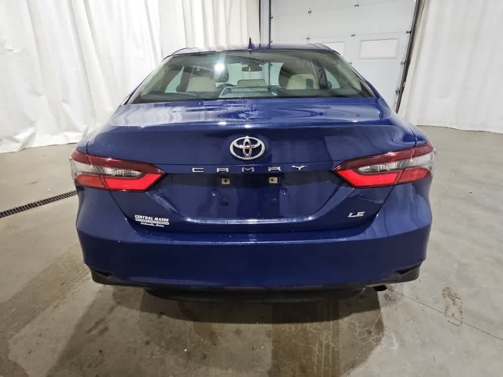 Used 2023 Reservoir Blue Toyota LE image 3