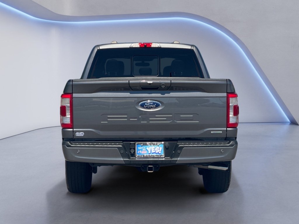 Used 2021 Carbonized Gray Metallic Ford LARIAT image 21