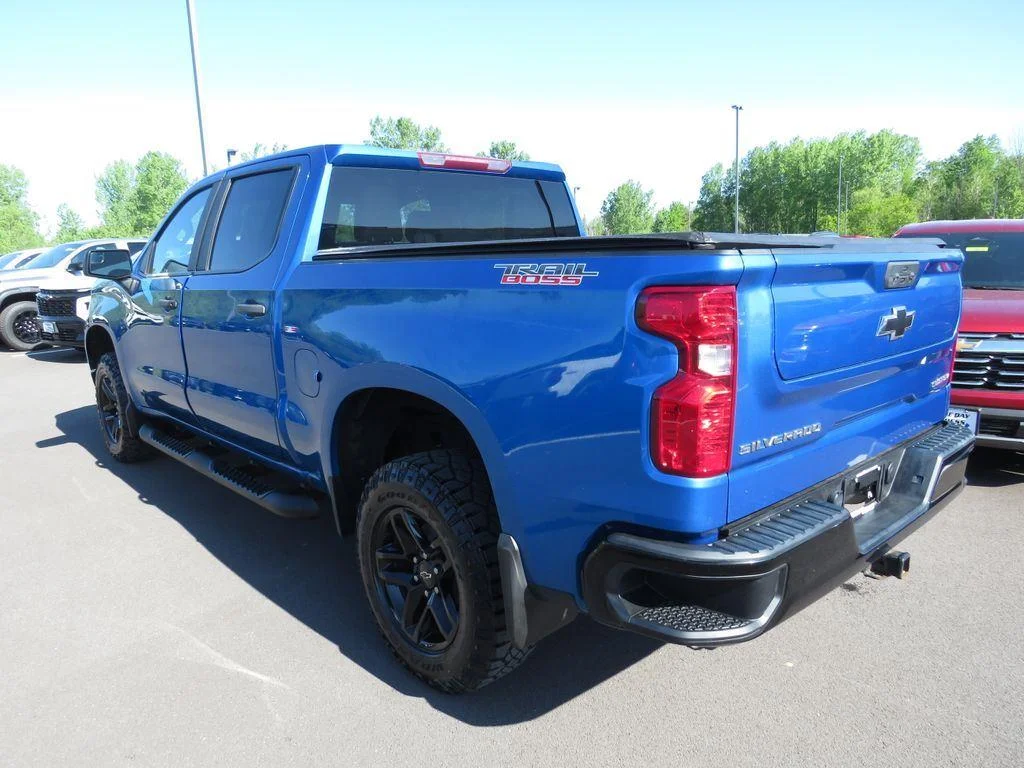 Used 2022 Glacier Blue Metallic Chevrolet Custom Trail Boss image 14