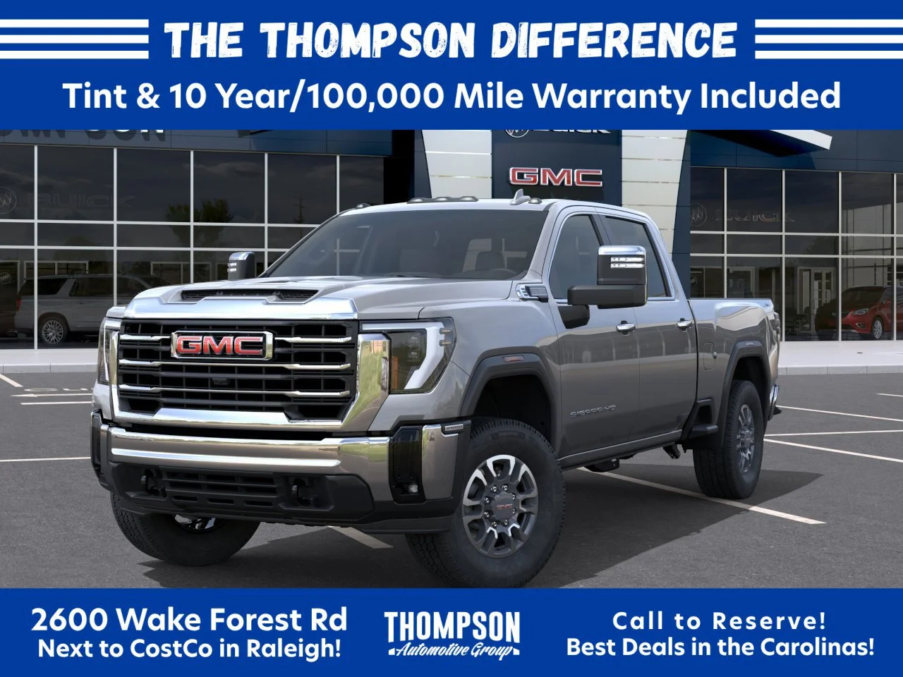 New 2026 Sterling Metallic GMC SLT image 6