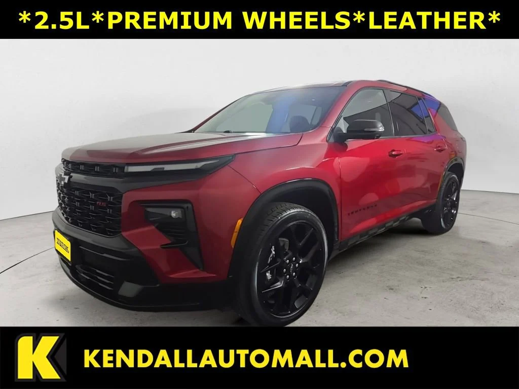 Used 2025 Radiant Red Tintcoat Chevrolet RS image 1