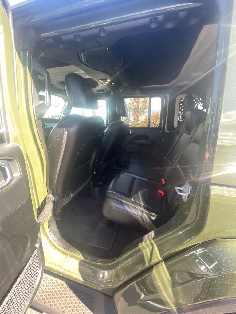 Certified Used 2021 Green Jeep Unlimited Sahara Altitude image 11