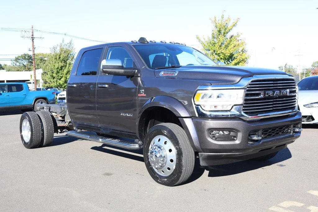 Used 2022 Granite Crystal Metallic Clearcoat Ram Laramie 4x4 Crew Cab 60