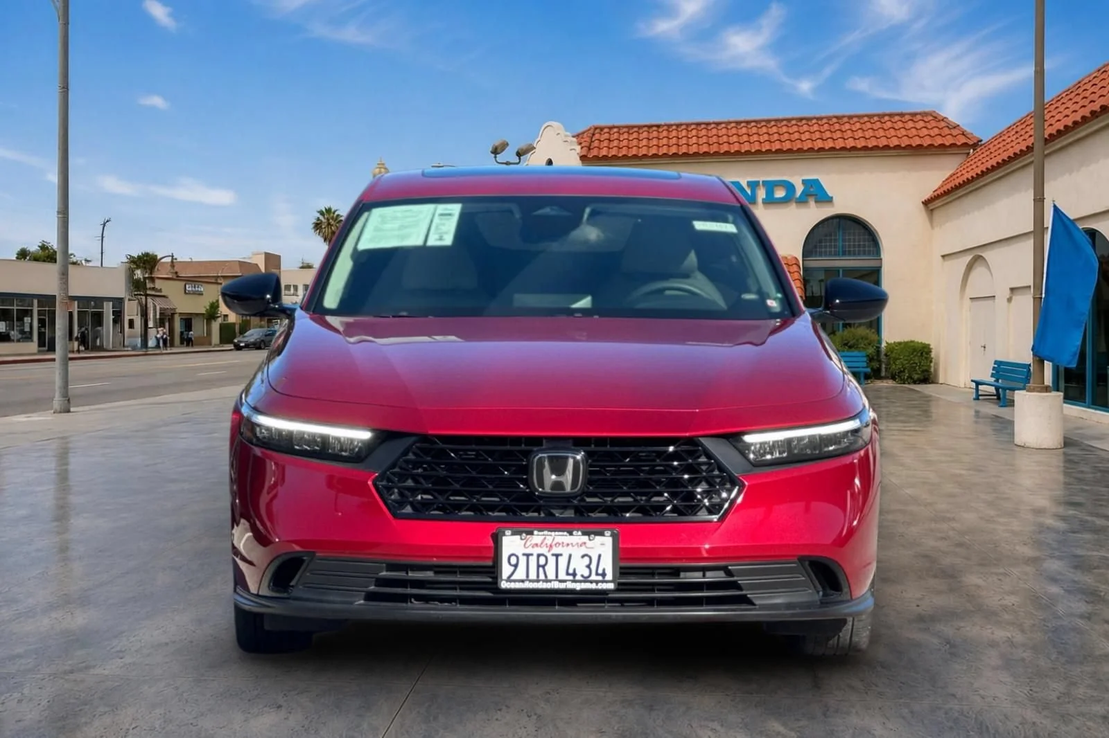 Certified Used 2025 Radiant Red Metallic Honda SE image 50